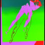 Andy Warhol originály - Speed Skater, screenprint TP