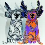 Andy Warhol originály - Kachina Dolls 1, screenprint AP
