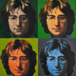Steve Kaufman originály - John Lennon, olej na plátne