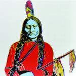 Andy Warhol originály - Sitting Bull, screenprint PP
